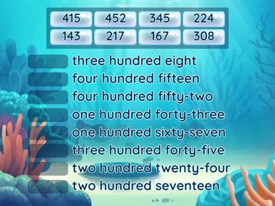 1.3 Numbers in Word Form