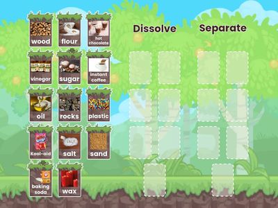 Dissolve or Separate in Water