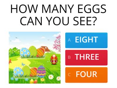 EASTER - COUNT THE EGGS