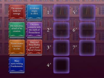 Put in the correct order.