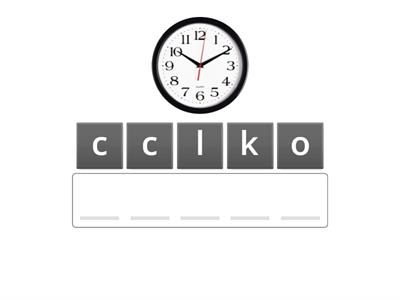 CCLC Spelling - School Items