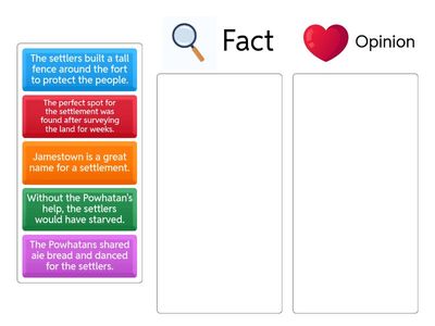 Knowledge 6 Lesson 3: Jamestown and the Powhatans 