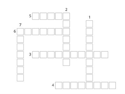 Natural disaster Crossword