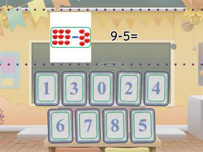 Квіткова математика/ цифра 9