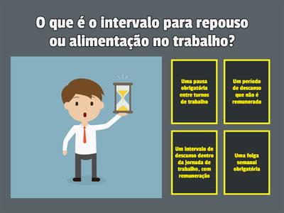 Intervalo e repouso remunerado