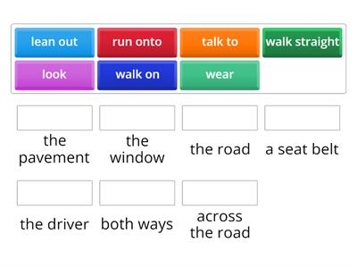 road safety /collacations spotlight6 unit 3a