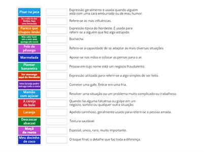 PSI2 Expressoes Coloquiais com alimentos