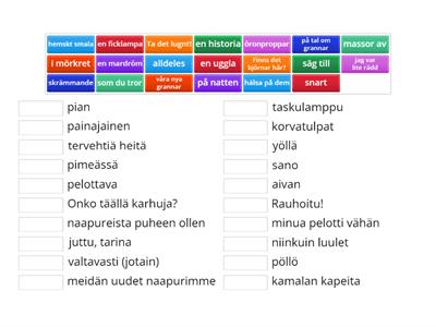 Allihopa 2 Ny, 6 sanastoa 1