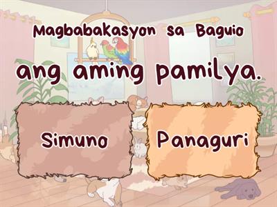 Filipino 3: Bahagi ng Pangungusap 