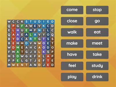 Regular and Irregular Verbs