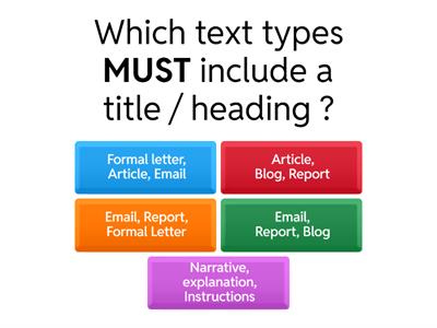 Writing exam tips L1 / L2 Functional Skills 
