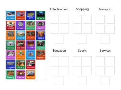 Places in town. Insight