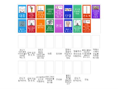 과학 6학년 온도와 열