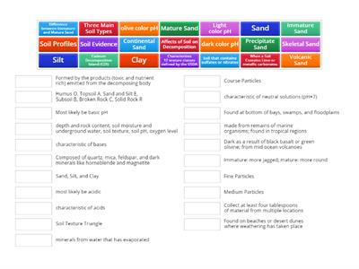 Forensics Soil Quiz