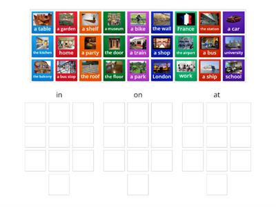 2B prepositions of place in/on/at EnglishFile Pre-Int