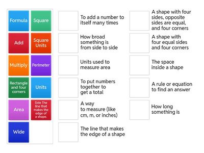 vocabulary geomtry *aula virtual