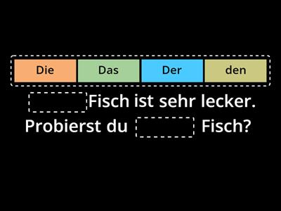 Nominativ vs. Akkusativ