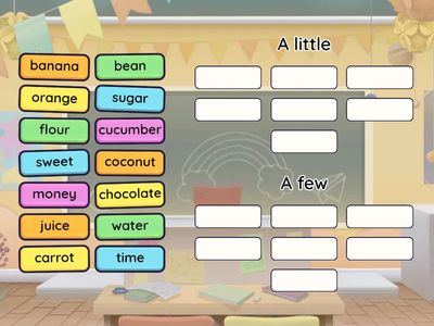 Prepare-4. A little a few