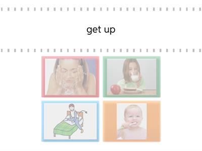 daily routine Pre-kinder