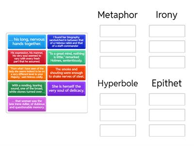  Stylistic devices in Sherlock Holmes
