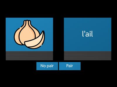 Les légumes (débutant)