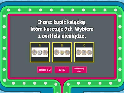 Liczenie pieniędzy kl.0