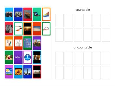 countable uncountable