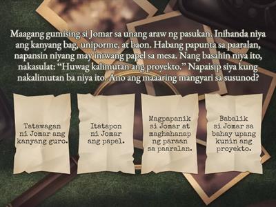 Filipino Comprehension