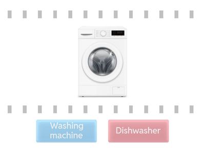 Washing machine or dishwasher? (GG3, Unit 1.1)