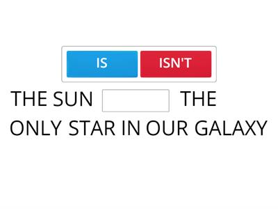 SUN AND GALAXIES