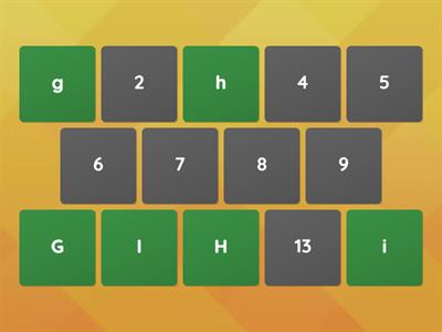 03Letters Gg -Mm_Matching Pairs