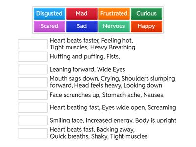 Feelings and Emotions