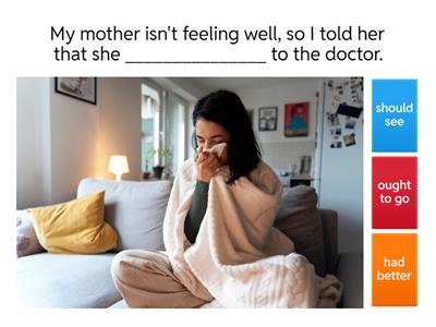 class 73 - modals of advice and recommendation