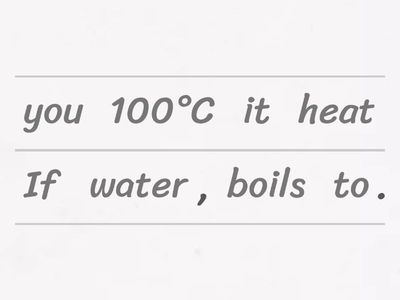Zero Conditional and First Conditional