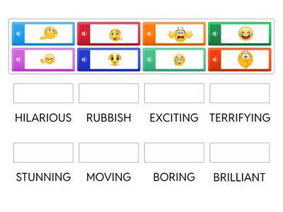 GO FAR 5! ADJECTIVES TO EXPRESS OPINION.