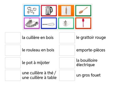 Chef à L'École: Sablés à la Lavande - Vocabulaire 3