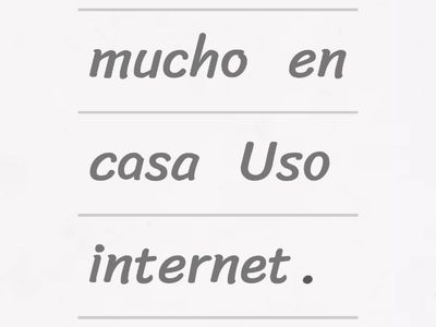 N4 Spanish Listening la tecnología