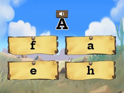 Upper/Lowercase Quiz a-h