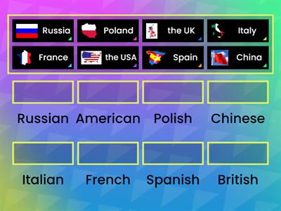 Go Getter (1) 1.3 Countries and nationalities