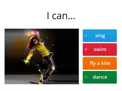 I can... (Action Words)