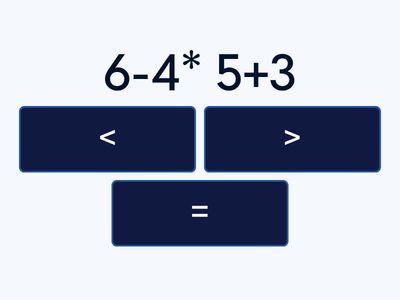 Санды өрнектерді салыстыру