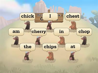 ch sound phonics game