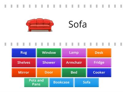 Furniture Vocabulary