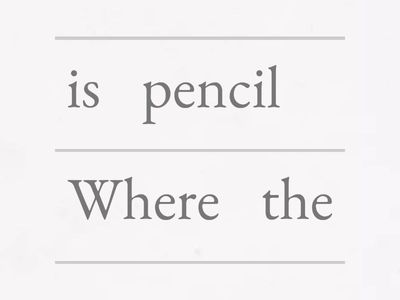 Поиск вещей