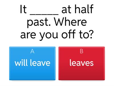 B2+ U8 Grammar (future)