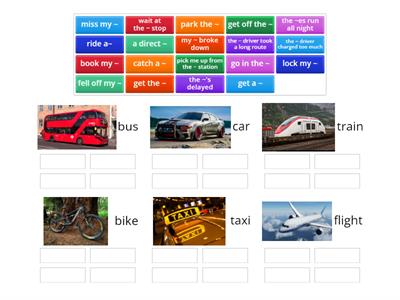 Outcomes Elementary U10 Transport