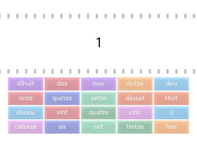 Els números en valencià