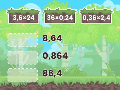 Chọn kết quả thích hợp với phép tính