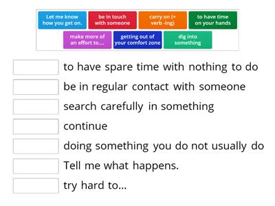 Speakout Upper-Int page 12 Vocabulary