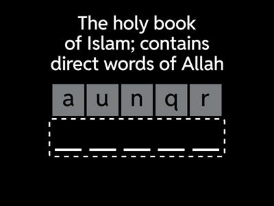 Can you unscrumble the Shariah code?